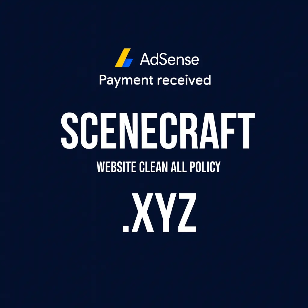 Payment Received Site Scenecraft.xyz