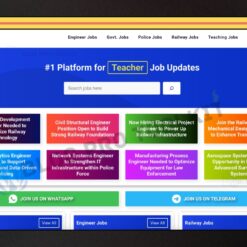 Ultimate Job & Yojana WordPress Template – 100% Speed Optimized & Unique Design