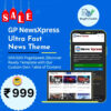 GP NewsXpress – Ultra Fast GeneratePress News Theme (100/100 PageSpeed, Discover Ready Template)