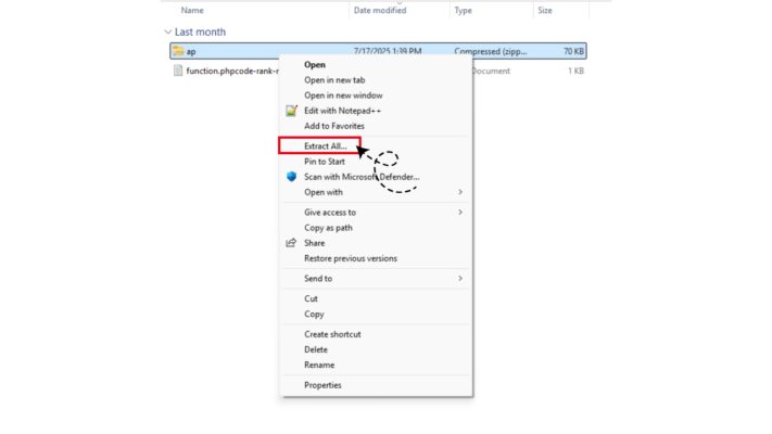 Blogsyncer unzip