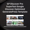 GP Discover Pro – Superfast & Google Discover Optimized GeneratePress Template