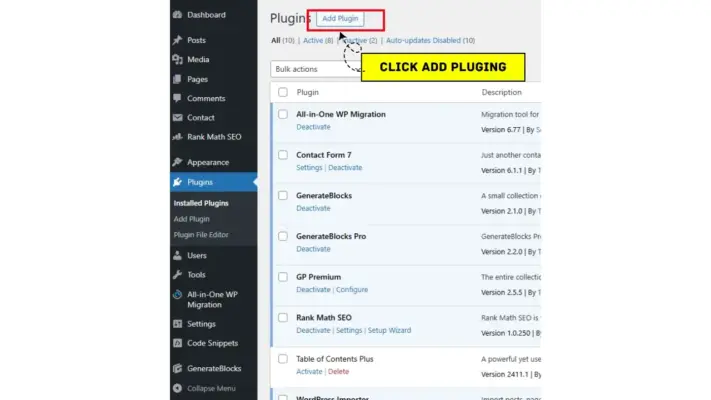 Page Generator Pluging