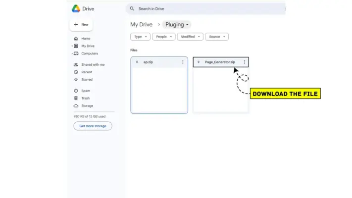 Page Generator Pluging