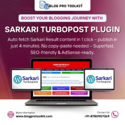 Sarkari TurboPost – Instant Sarkari Result Content Publisher Plugin